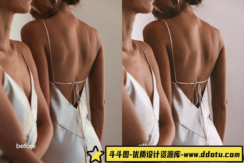 人像LR预设流行时尚人像摄影后期调色预设lr预设ps滤镜pr调色lightroom人像lut插件