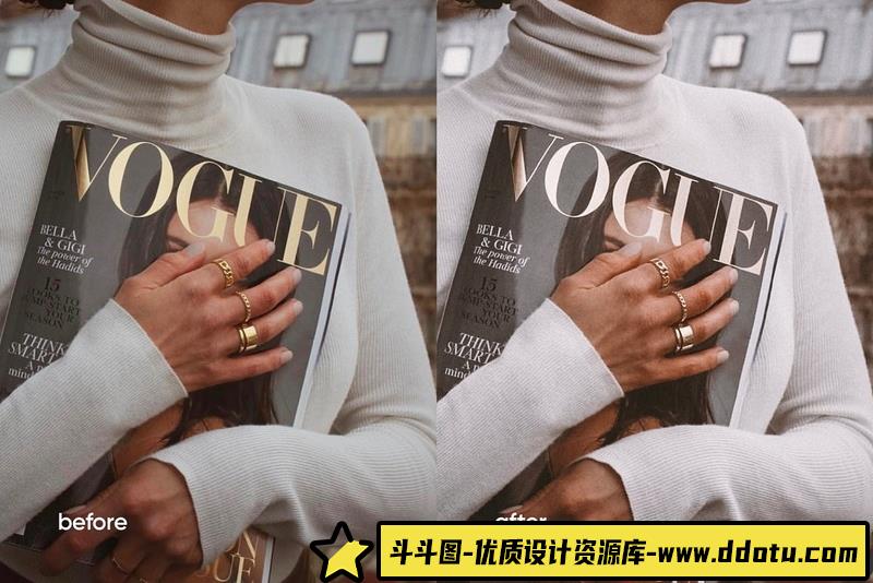 人像LR预设流行时尚人像摄影后期调色预设lr预设ps滤镜pr调色lightroom人像lut插件