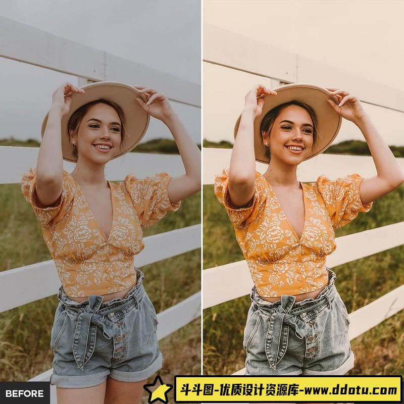 人像LR预设旅外生活电影情绪人像预设lr预设ps滤镜pr调色lightroom人像lut插件