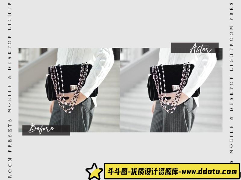 人像LR预设明亮通透奶油白街拍人像预设lr预设ps滤镜pr调色lightroom人像lut插件