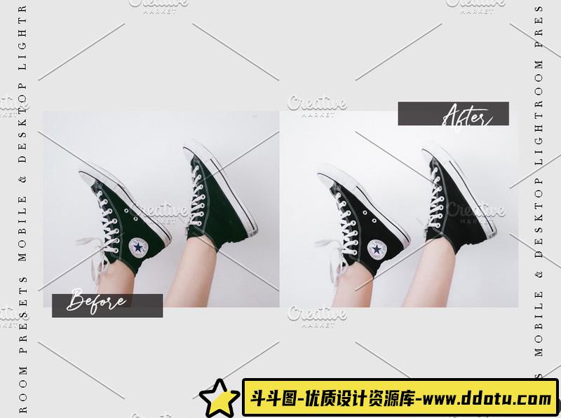 人像LR预设明亮通透奶油白街拍人像预设lr预设ps滤镜pr调色lightroom人像lut插件