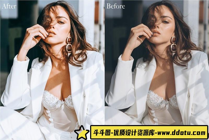 人像LR预设情绪通透明亮家庭人像预设lr预设ps滤镜pr调色lightroom人像lut插件