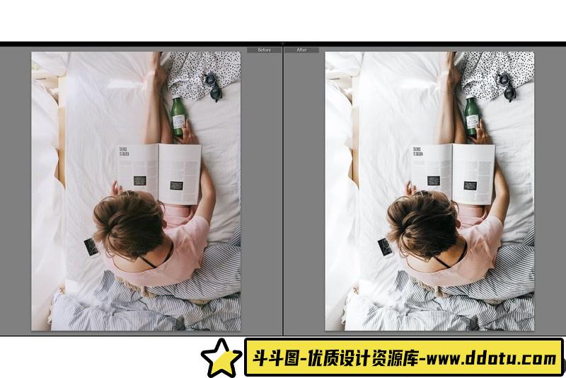 人像LR预设人像清新通透明亮人像写真预设lr预设ps滤镜pr调色lightroom人像lut插件