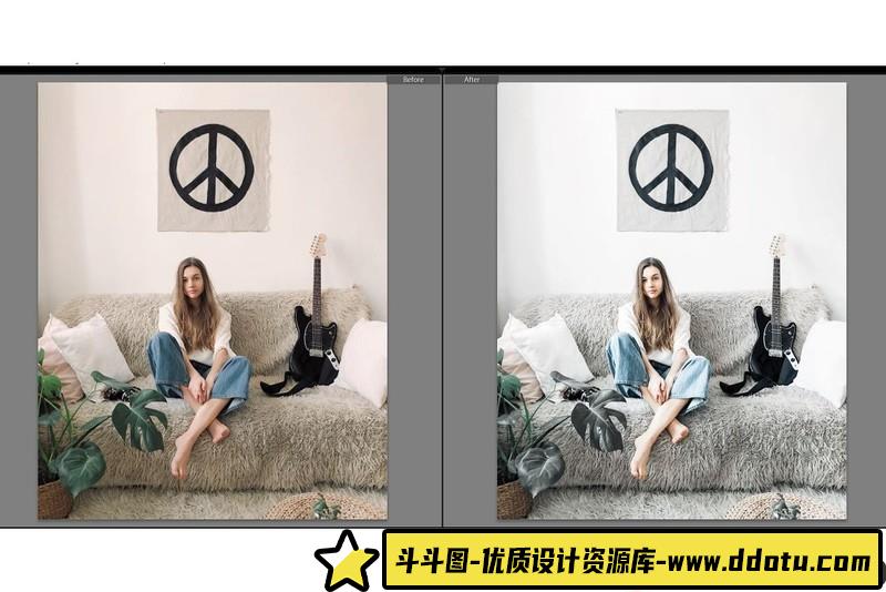 人像LR预设人像清新通透明亮人像写真预设lr预设ps滤镜pr调色lightroom人像lut插件