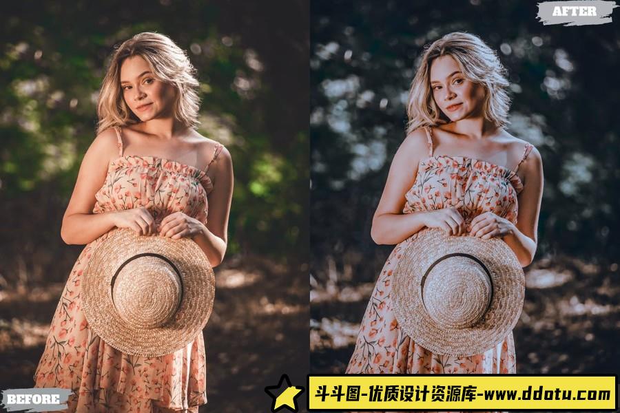 电影情绪人像后期调色Lightroom预设 Cinematic Moody Lightroom Presets