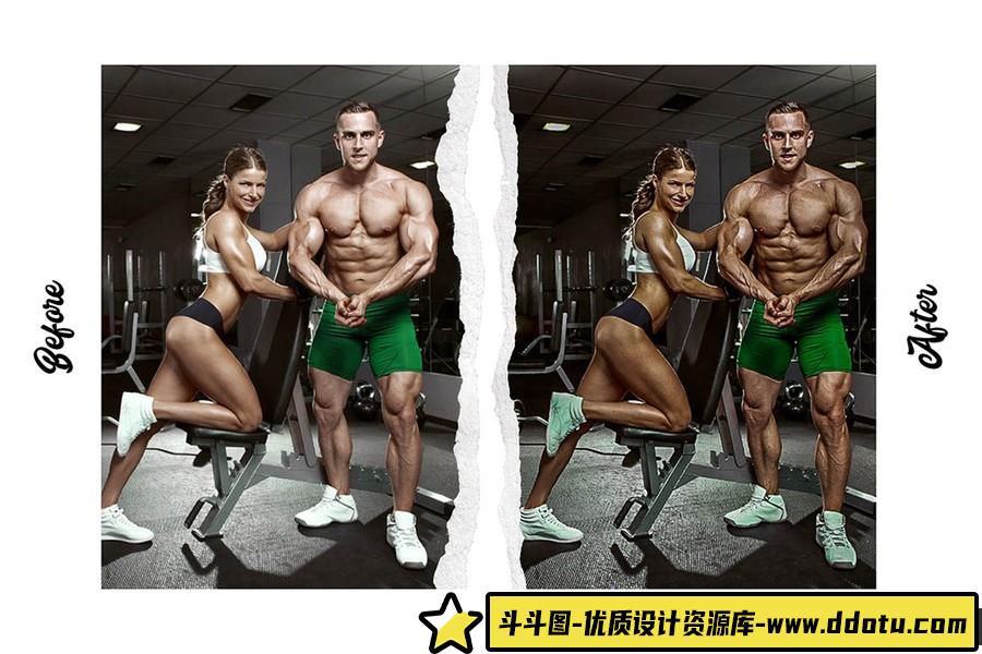 运动健身人像后期调色Lightroom预设 Sport Lightroom Presets Vol. 3