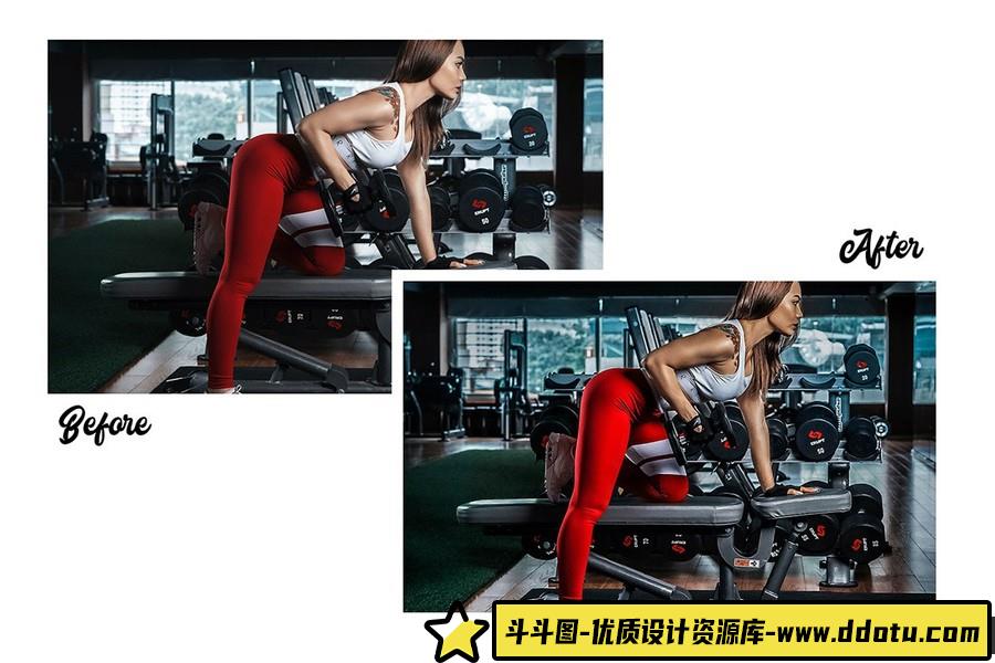 运动健身人像后期调色Lightroom预设 Sport Lightroom Presets Vol. 3