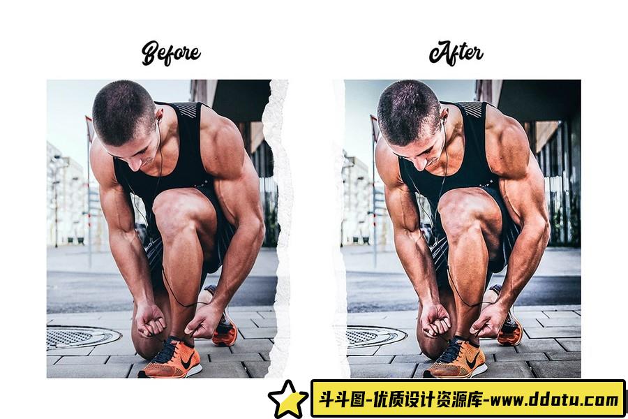 运动健身人像后期调色Lightroom预设 Sport Lightroom Presets Vol. 3