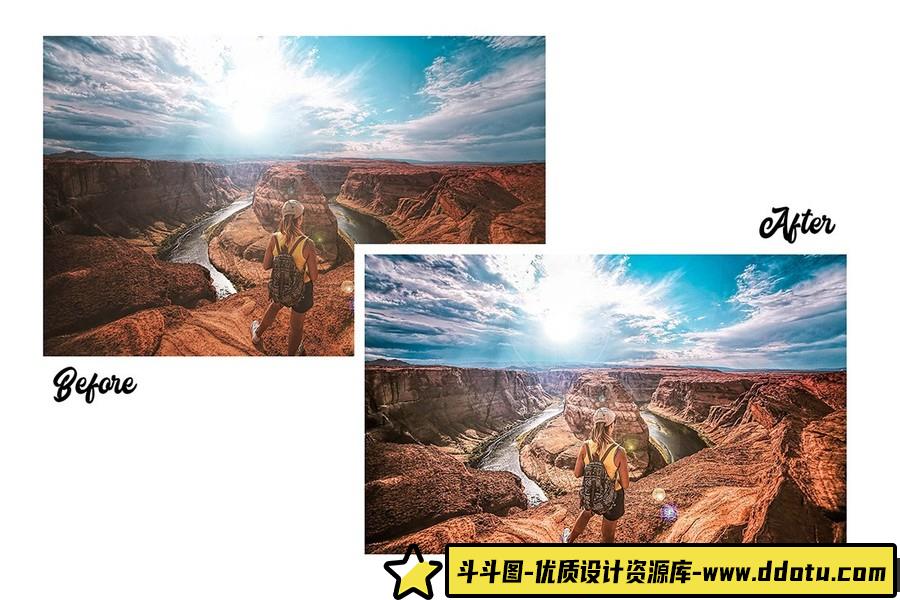 旅拍电影风光人像Lightroom预设 Travel Lightroom Presets Vol. 3