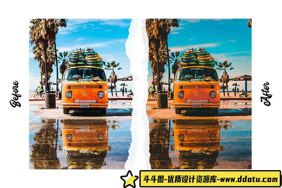 旅拍电影风光人像Lightroom预设 Travel Lightroom Presets Vol. 3