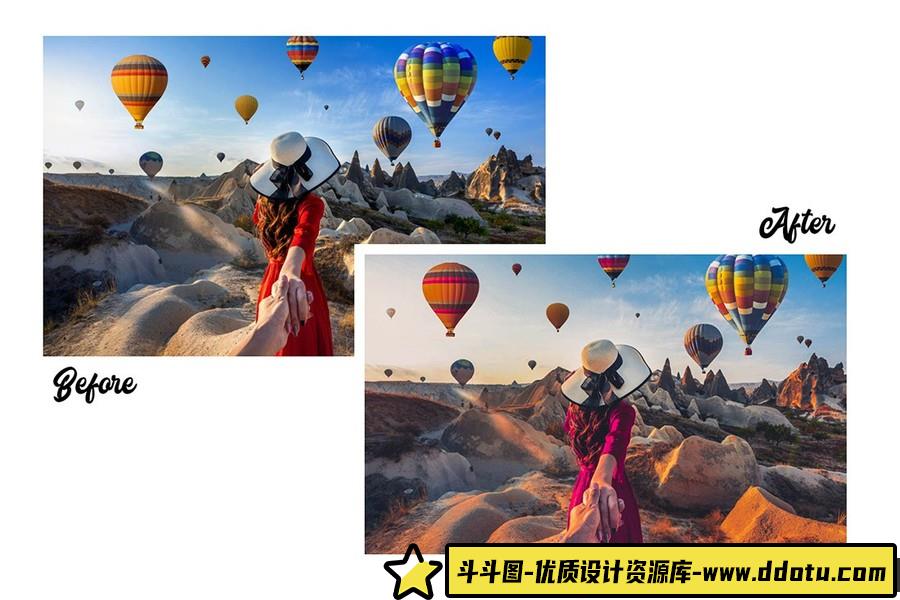 旅拍电影风光人像Lightroom预设 Travel Lightroom Presets Vol. 3