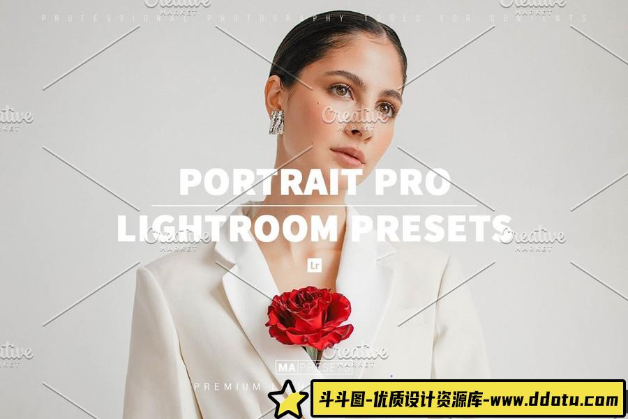 10个专业人像后期调色Lightroom预设 PORTRAIT PRO Lightroom Presets-斗斗图
