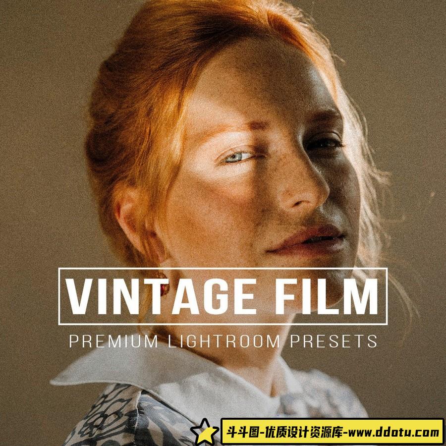 老式复古胶片人像Lightroom预设 VINTAGE FILM Lightroom Presets-斗斗图