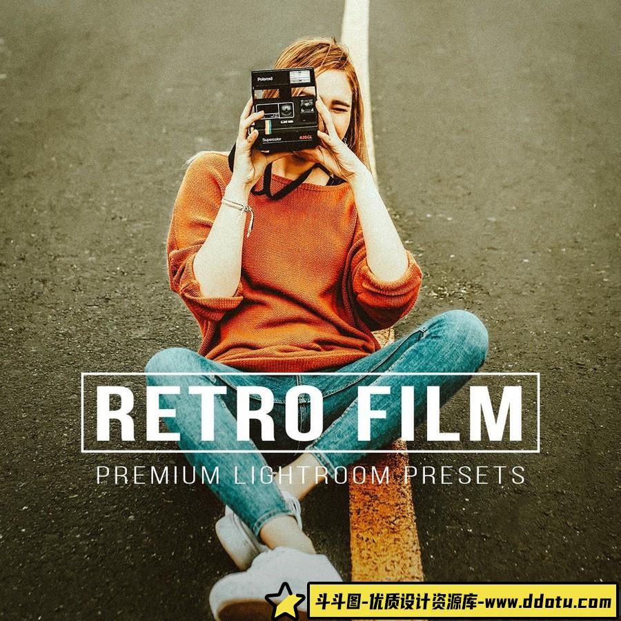 复古电影人像35毫米预设Lightroom预设 RETRO FILM Lightroom Presets-斗斗图