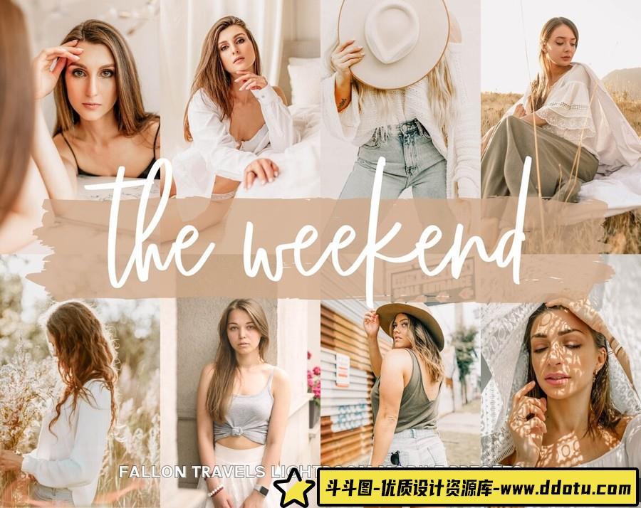 INS温暖轻盈清新色调人像Lightroom预设Warm Airy Lightroom Preset-斗斗图