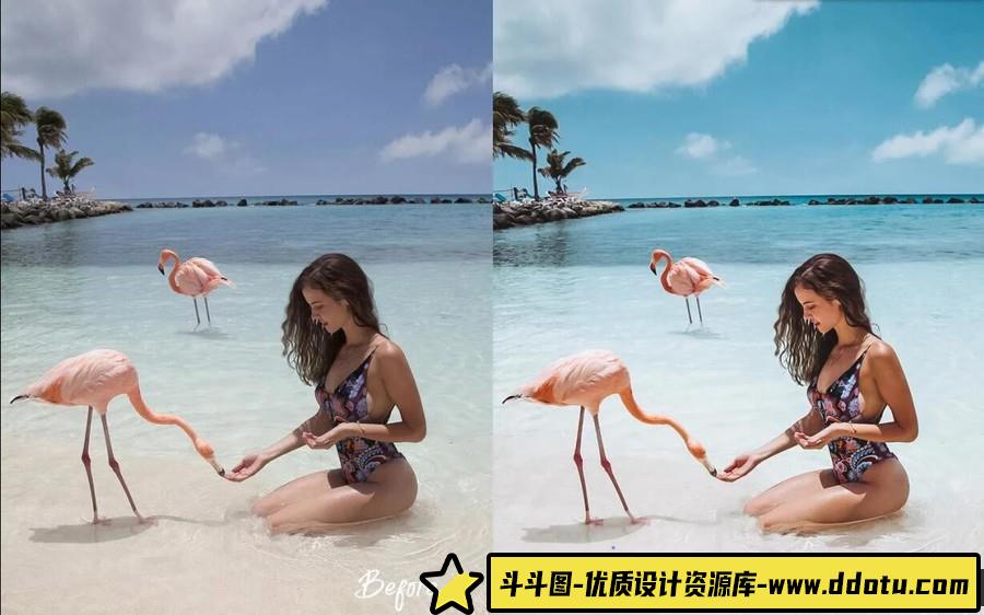 夏季旅拍流行色彩Lightroom预设包 STAY CL0SE TRAVEL FAR-Color Pop Pack