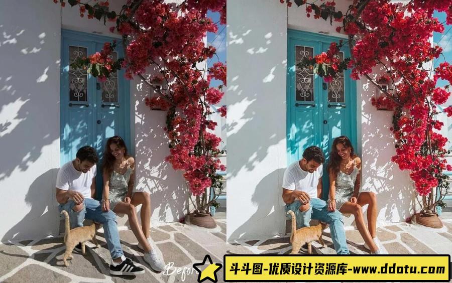 夏季旅拍流行色彩Lightroom预设包 STAY CL0SE TRAVEL FAR-Color Pop Pack