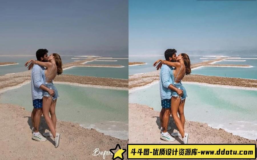 夏季旅拍流行色彩Lightroom预设包 STAY CL0SE TRAVEL FAR-Color Pop Pack