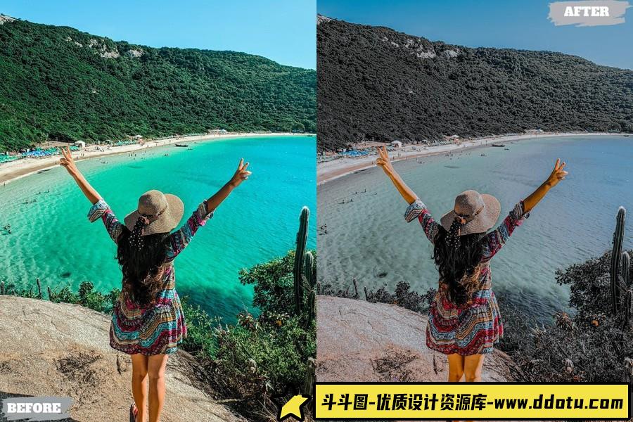 黑暗电影人像风光后期调色Lightroom预设 Nice Cinematic LR Presets