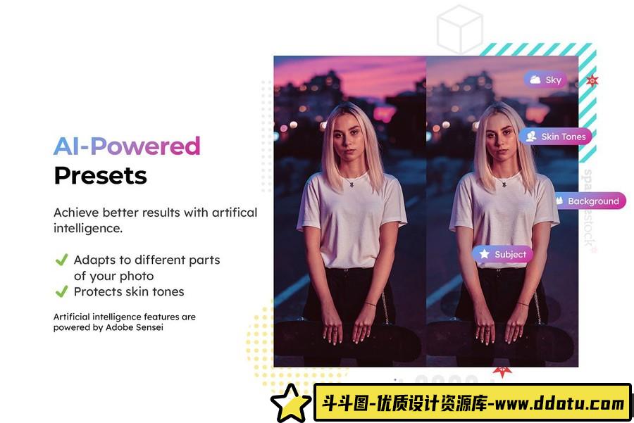 蒸汽波城市夜景怀旧胶片Lightroom预设及视频后期调色LUT预设