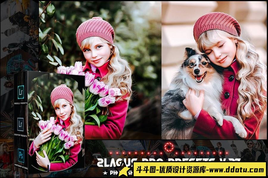 清晰通透人像后期Lightroom调色预设 PRO Presets-V 37-Lightroom-斗斗图
