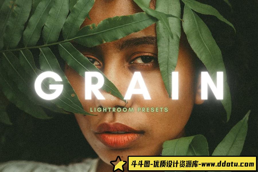 复古电影胶片人像Lightroom调色预设 Grain Film Lightroom Presets-斗斗图