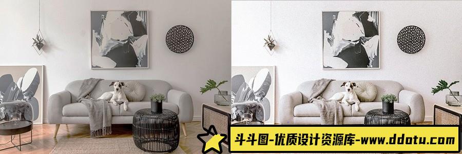 INS简约清新室内设计调色Lightroom预设 OnPresets-HOME DESIGN