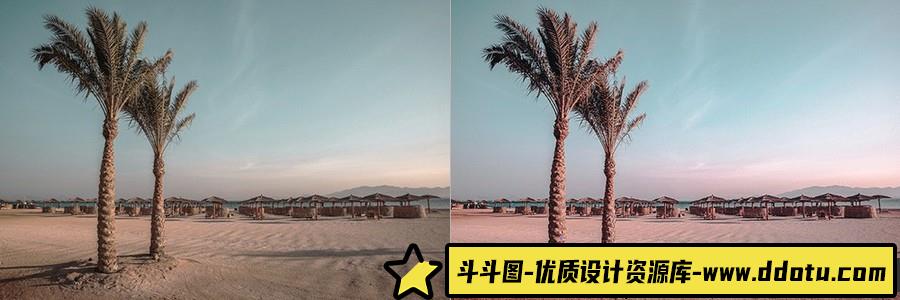 旅拍沙漠风光摄影后期调色Lightroom预设 OnPresets-DESERT CAMEL