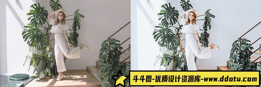 INS室内清新通透人像调色Lightroom预设 OnPresets- VANGUARD