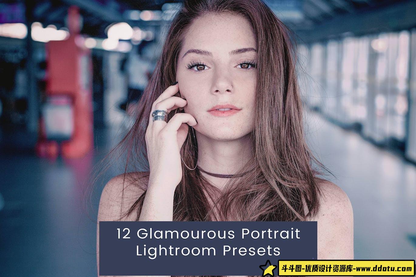 [人像LR预设]12种迷人暖色调电影人像LR预设 Glamourous Portrait Lightroom Presets-斗斗图