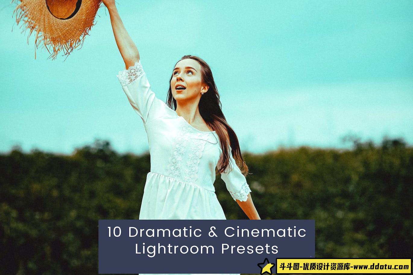 [胶片LR预设]10个旅行电影风光Lightroom预设 Dramatic & Cinematic Lightroom Presets-斗斗图