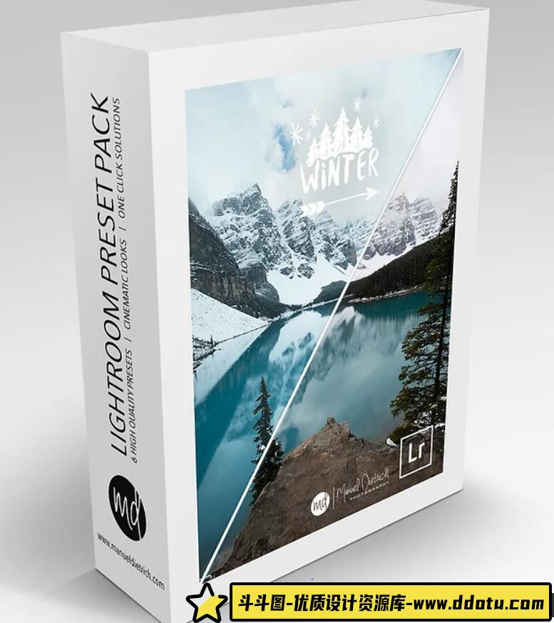 风光摄影师Manuel Dietrich旅拍风光LR预设Manuel Dietrich Winter Presets-斗斗图
