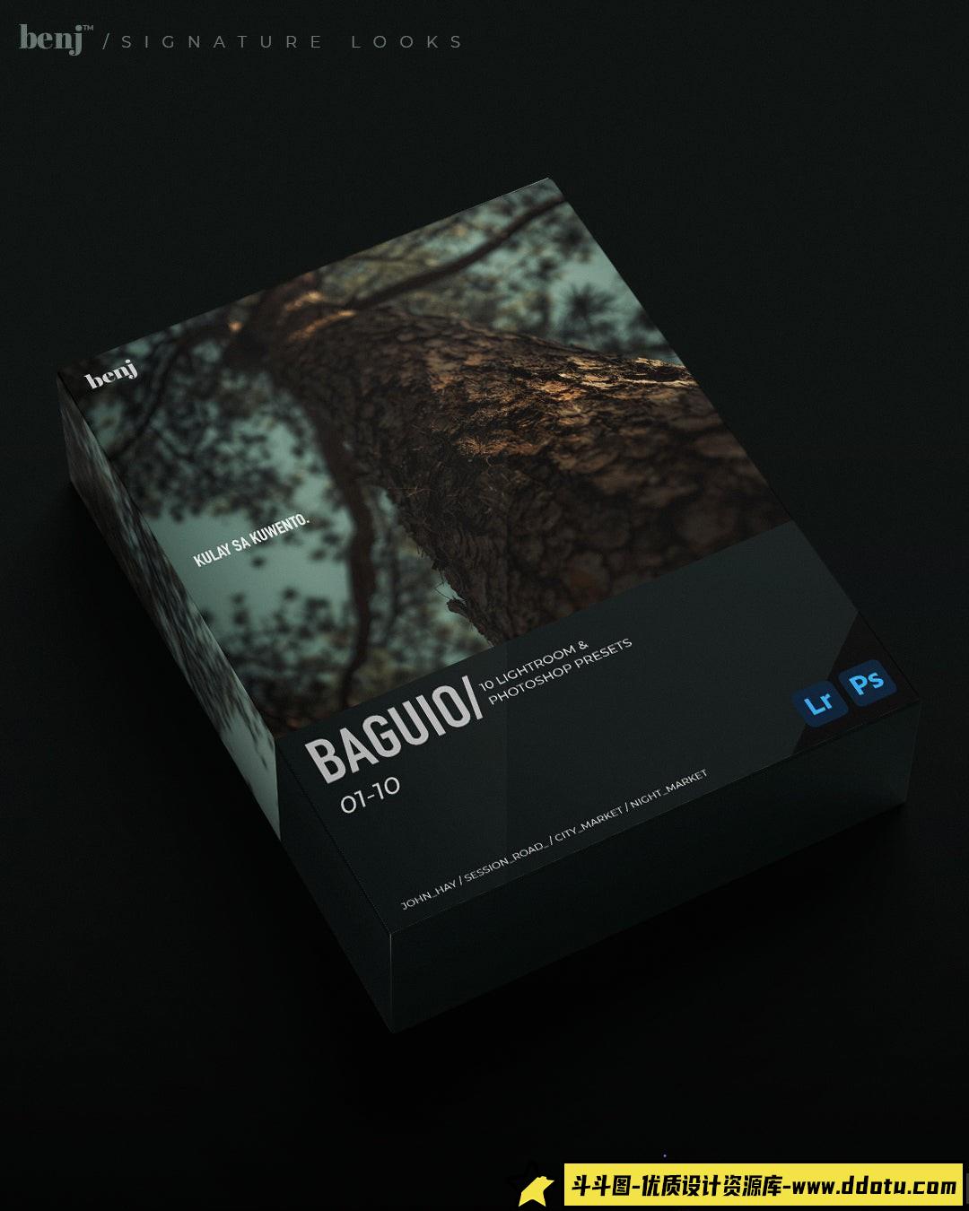 benj Villena -城市街拍LR预设 benj Photography Baguio Lightroom Presets-斗斗图