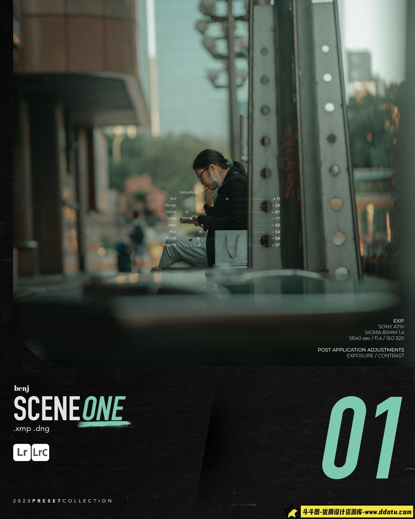 benj Villena-8套电影场景Lightroom预设 Benj Villena – SCENES Preset