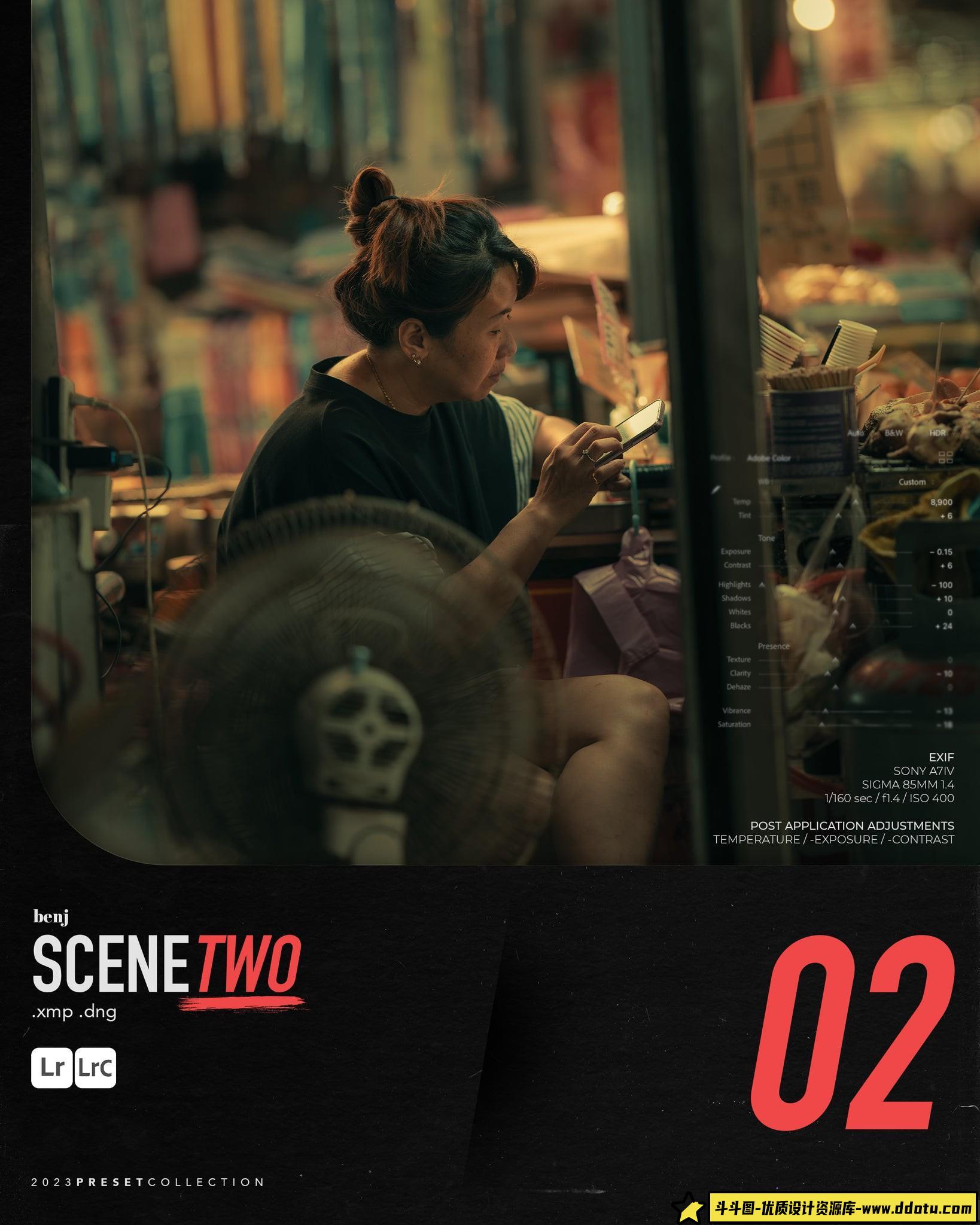 benj Villena-8套电影场景Lightroom预设 Benj Villena – SCENES Preset