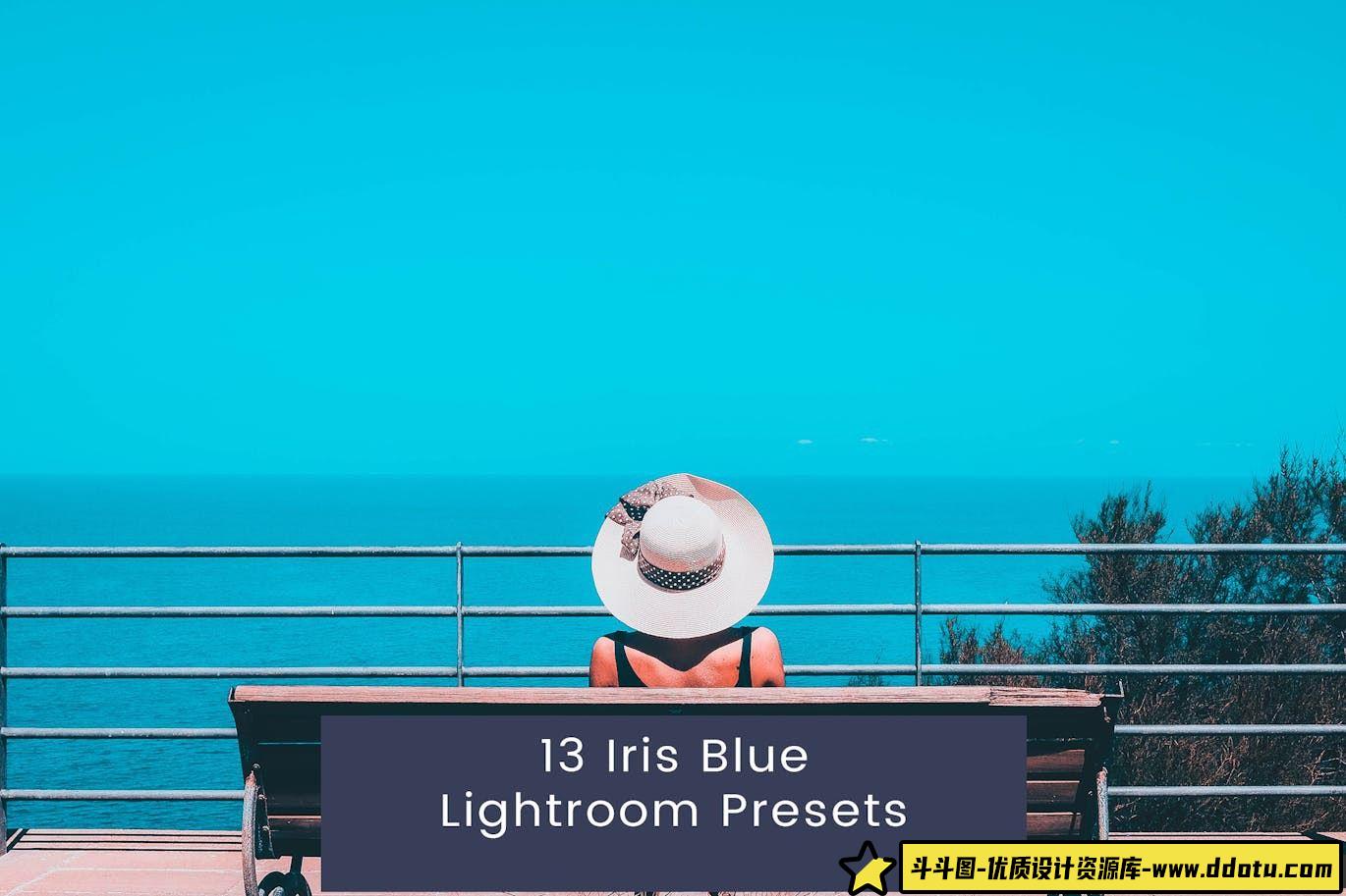旅拍电影青橙色调Lightroom预设 Iris Blue Lightroom Presets-斗斗图