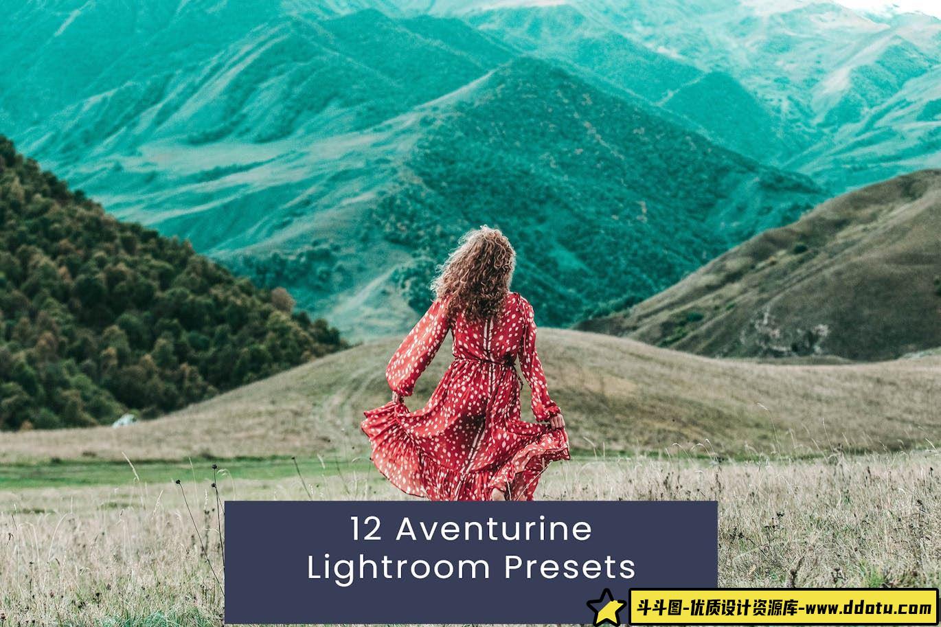 旅拍电影风光人像Lightroom预设 Aventurine Lightroom Presets-斗斗图