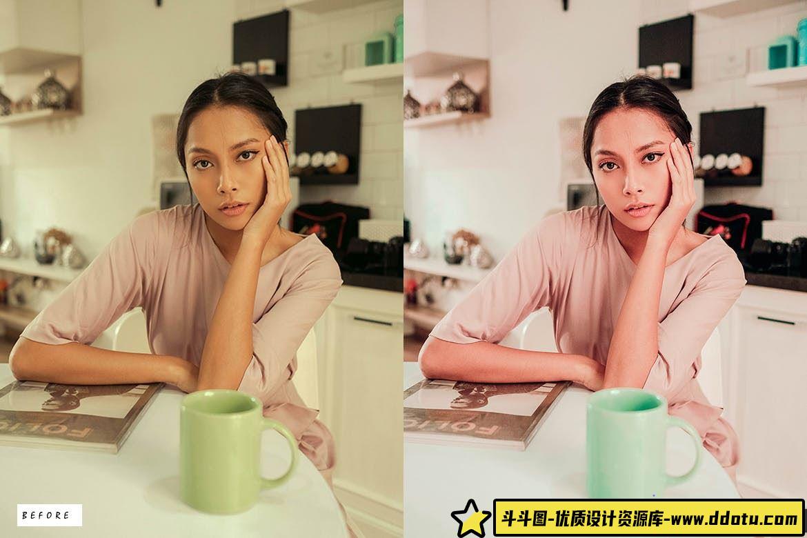 10种柔和胶片风格Lightroom预设 Pastel Mood Lightroom Presets-斗斗图