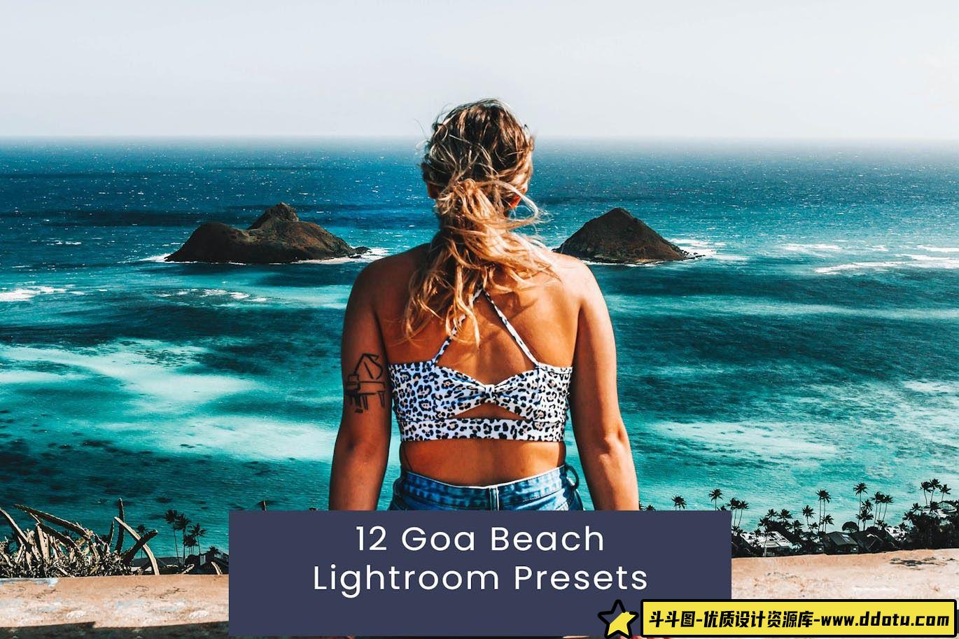 海滩旅拍电影胶片风格Lightroom预设 Goa Beach Lightroom Presets-斗斗图