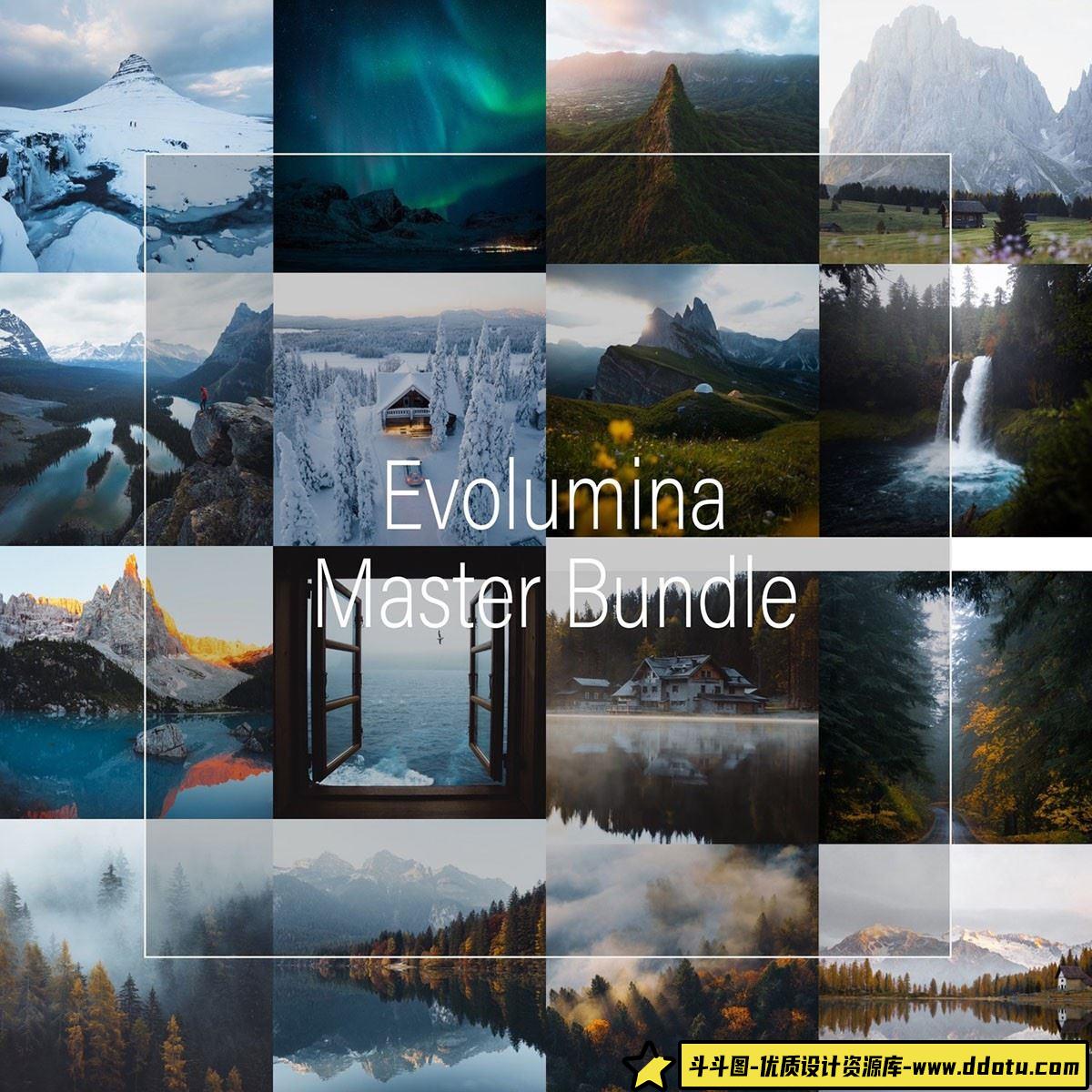 Evolumina风景摄影修饰LR预设滤镜 Evolumina Presets Master collection