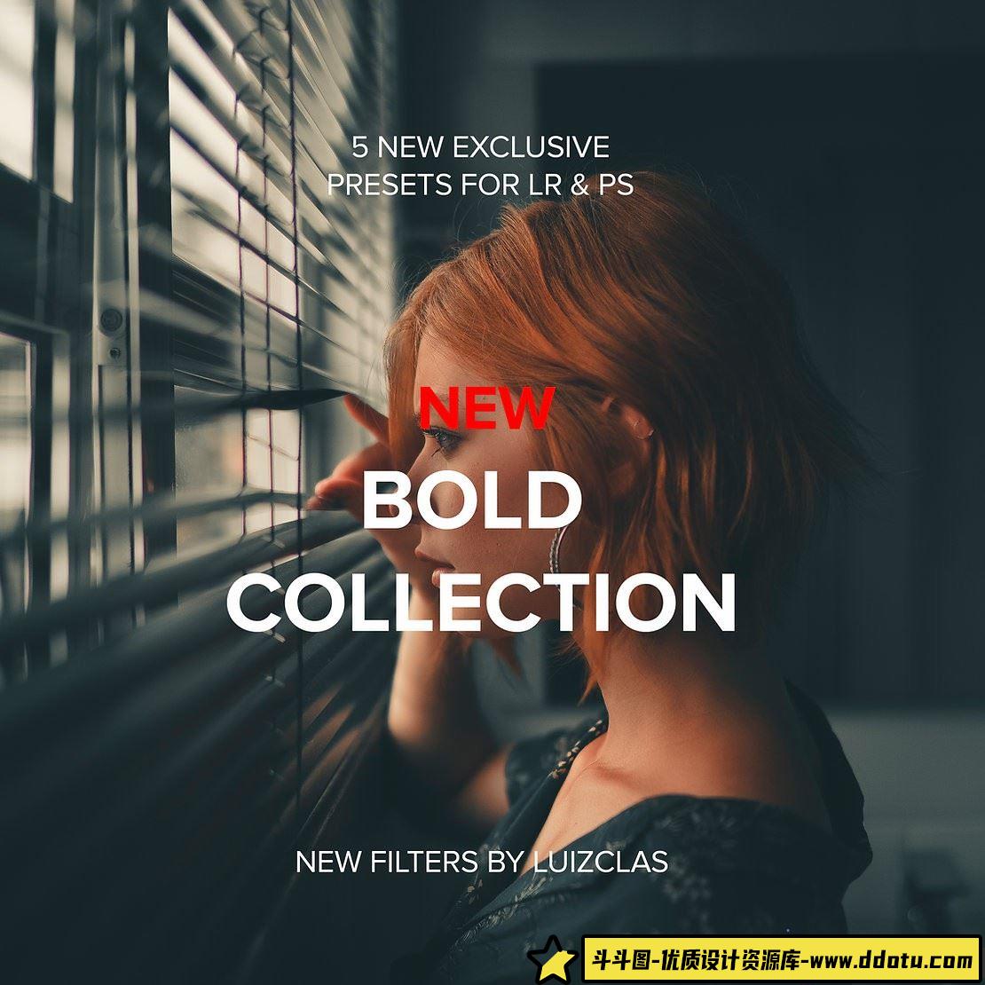 Ins大神LUIZCLAS质感电影人像Lightroom预设 LUIZCLAS BOLD COLLECTION-斗斗图
