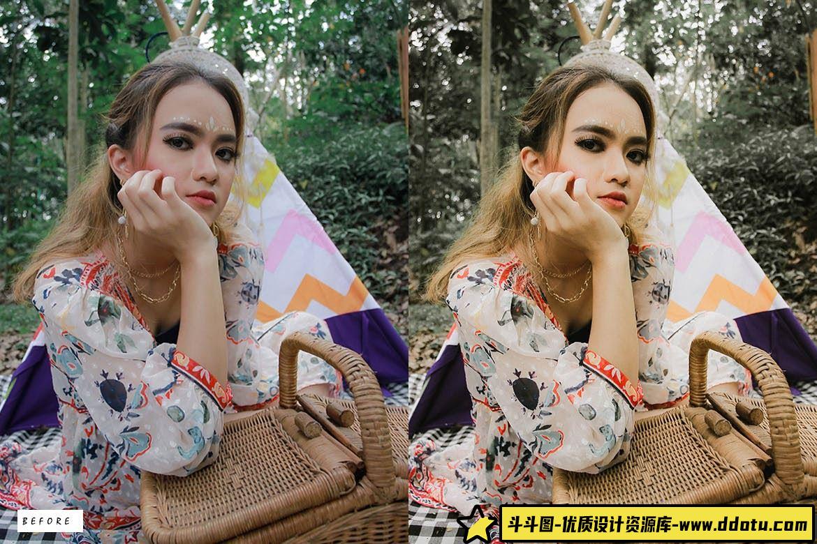 富士电影胶卷模拟Lightroom预设 Fuji Film Look Lightroom Presets-斗斗图