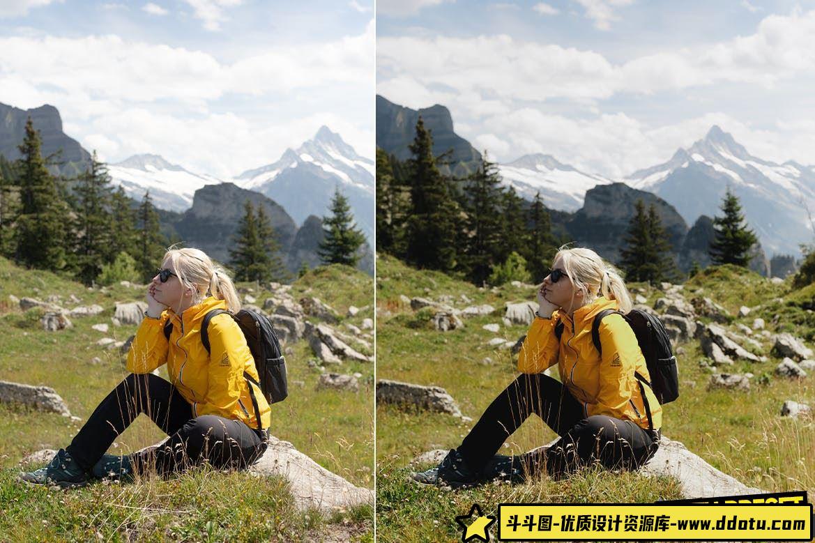 柔和的电影风光Lightroom预设 ARTA – Soft Swiss Presets for Lightroom-斗斗图