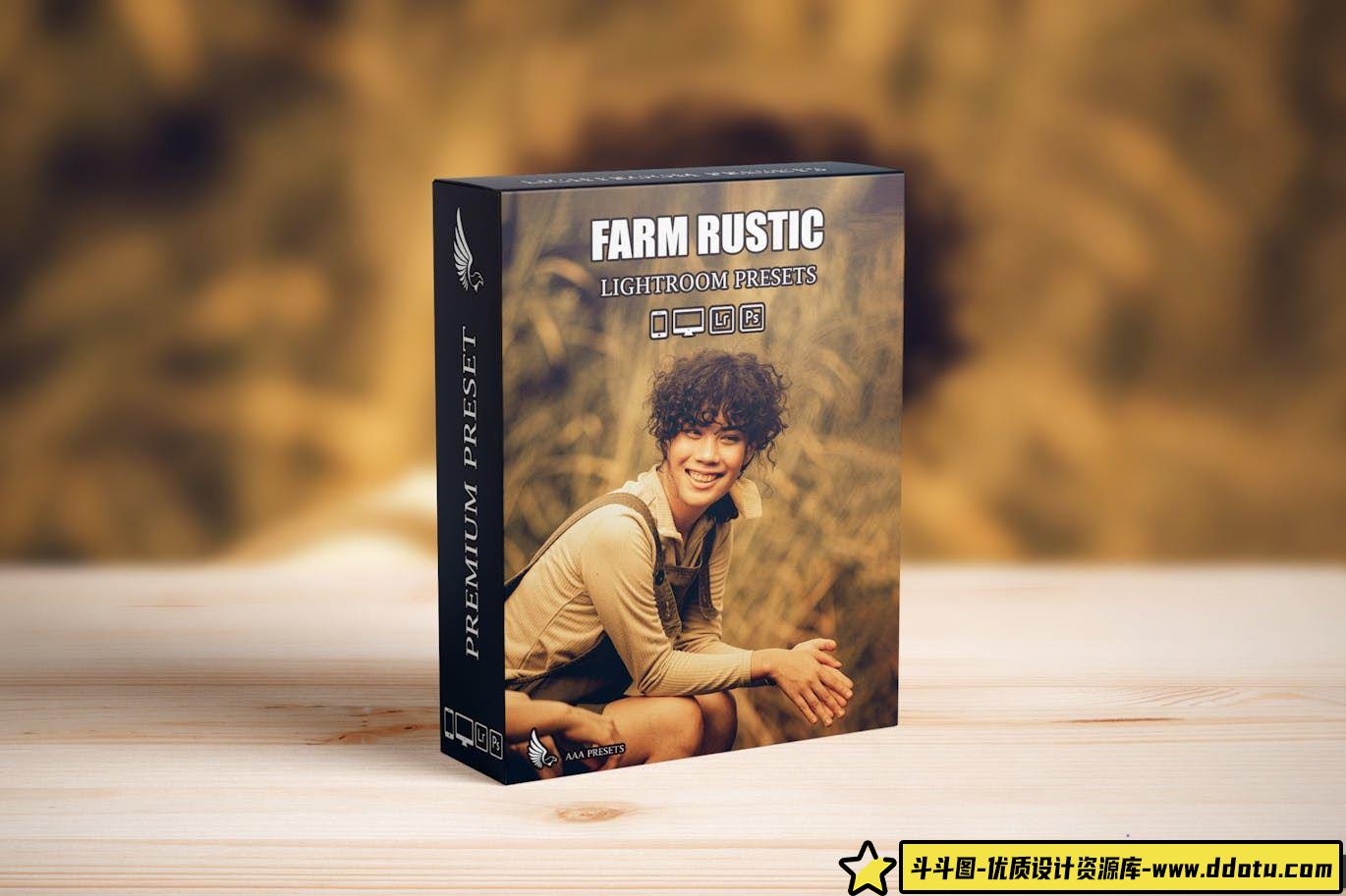 老式复古电影胶片Lightroom预设 Farm Rustic Lightroom Presets-斗斗图