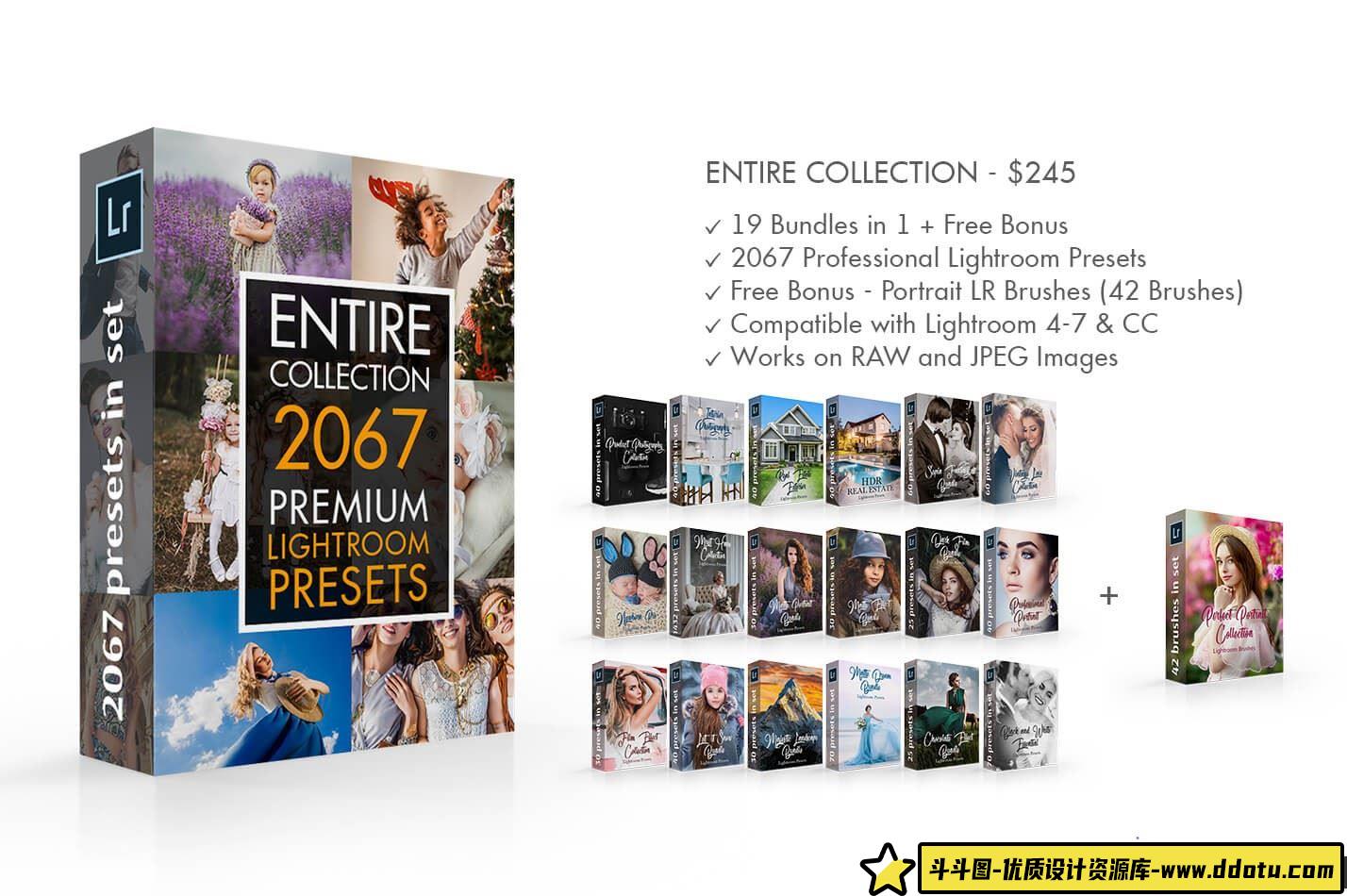 fixthephoto-2067LR预设合集 Entire Collection-2067 Premium Lightroom Presets