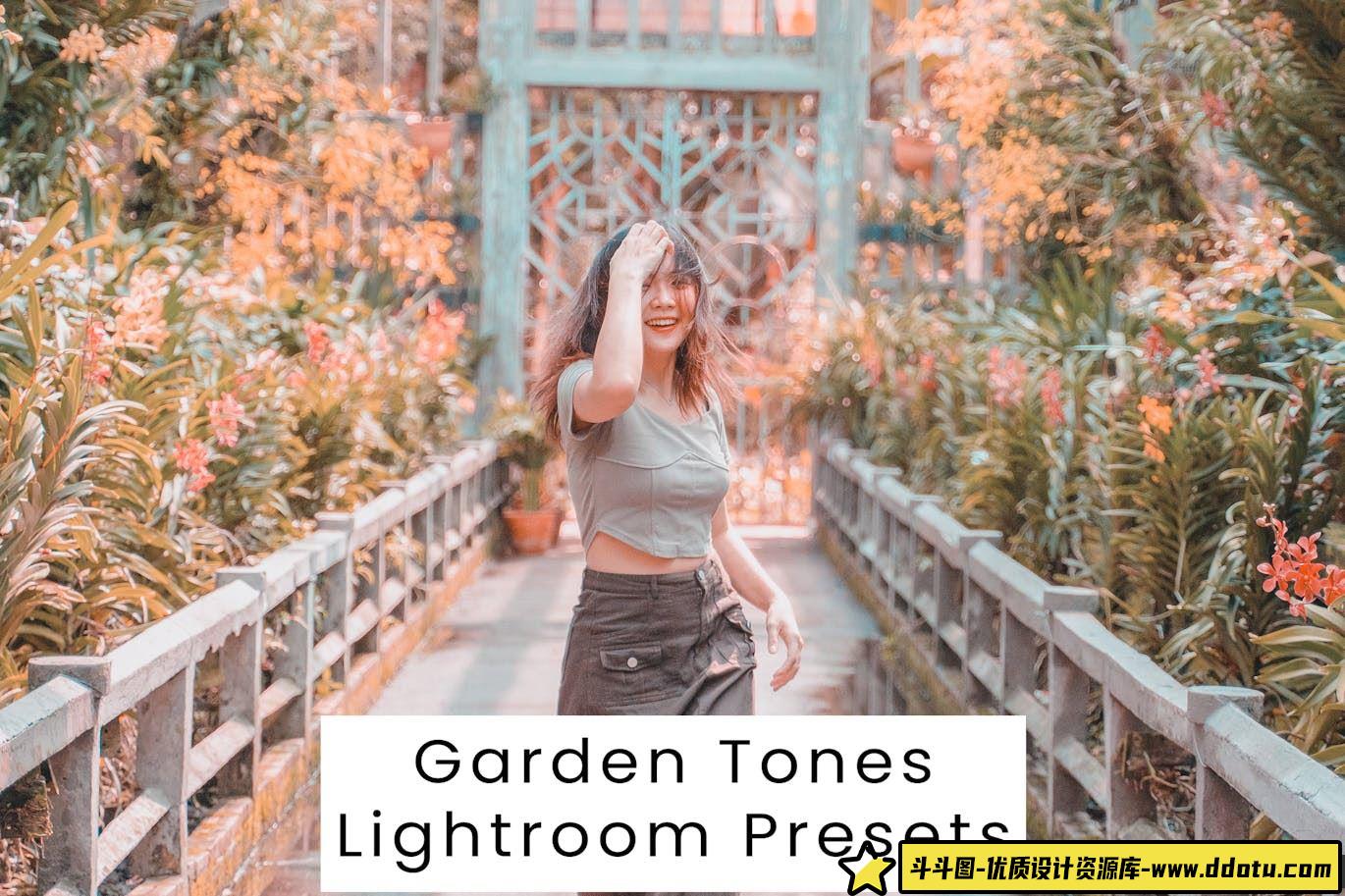梦幻粉彩色调Lightroom预设 Garden Tones Lightroom Presets-斗斗图
