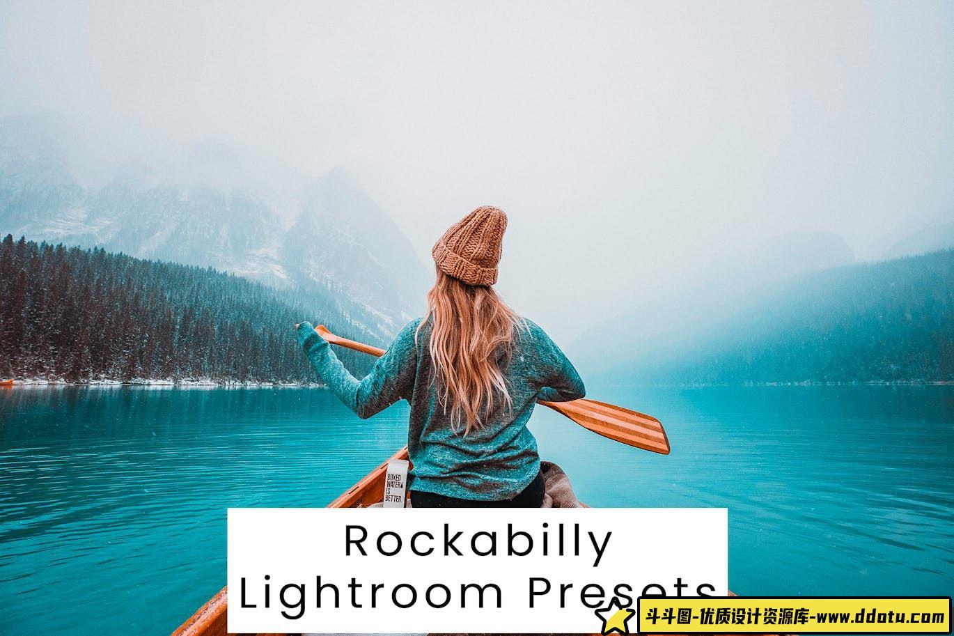 旅拍蓝调电影胶片Lightroom预设 Rockabilly Lightroom Presets-斗斗图