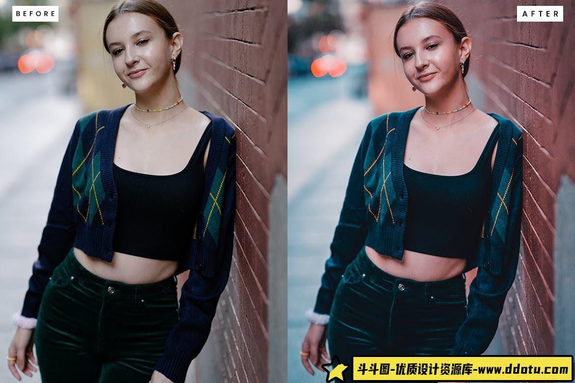 复古电影人像后期调色LR预设 Western Retro Lightroom Presets