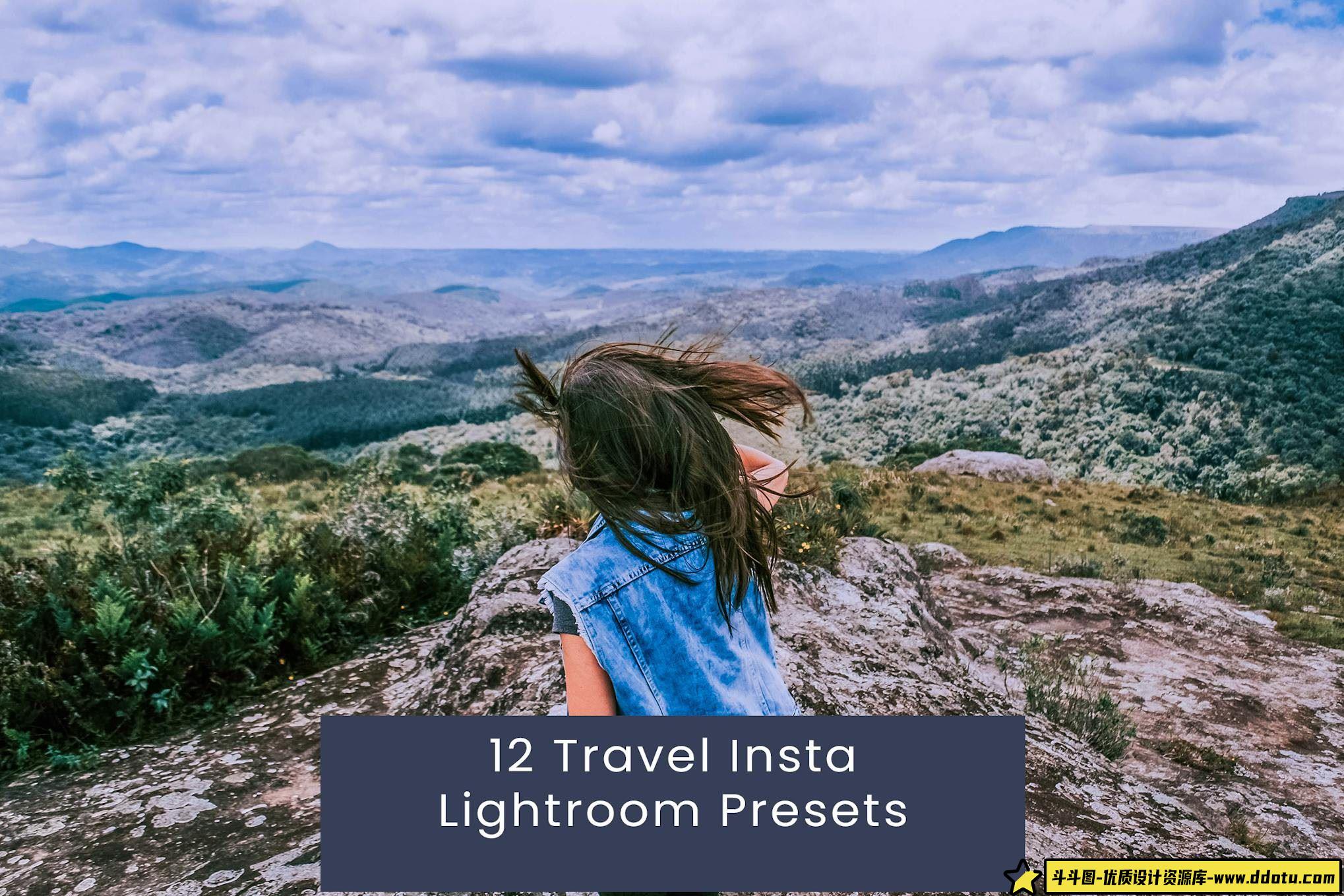 INS旅行拍摄风景调色LR预设 Travel Insta LR预设-斗斗图