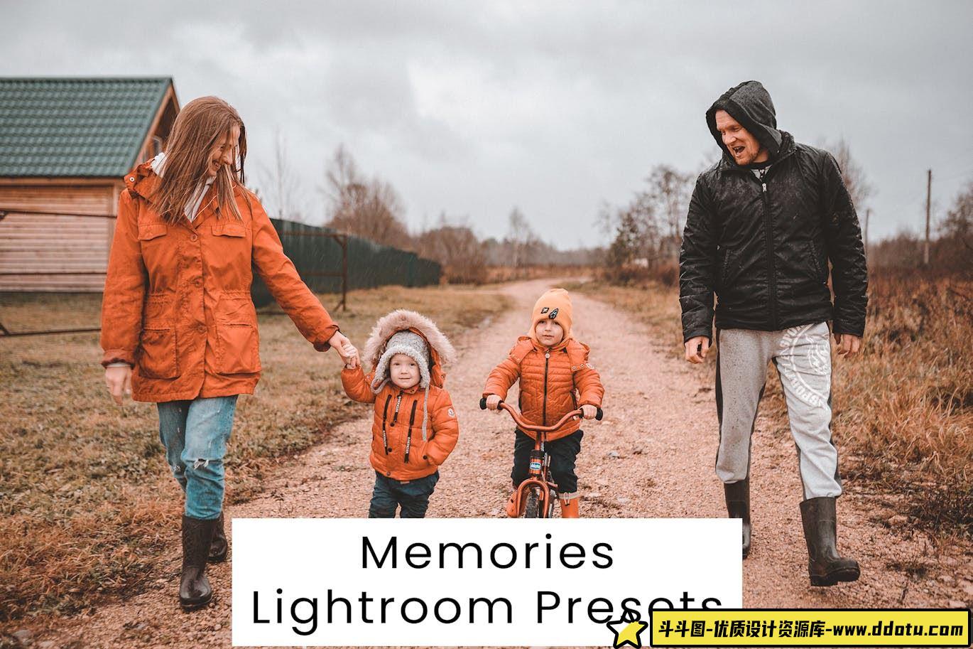 10种回忆胶片LR预设 Memories LR预设-斗斗图
